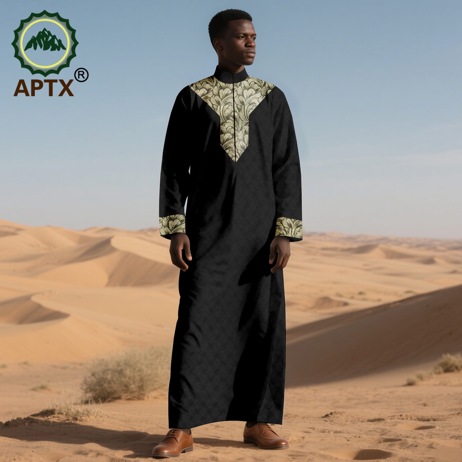 Men'S Formal Wear Attire - Pakaian Afrika untuk Pria Jubah Panjang
