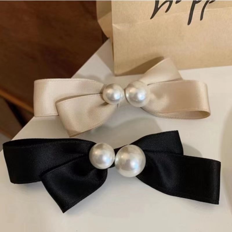 Satin Bow Tie - 2024 baru dalam pita rambut untuk