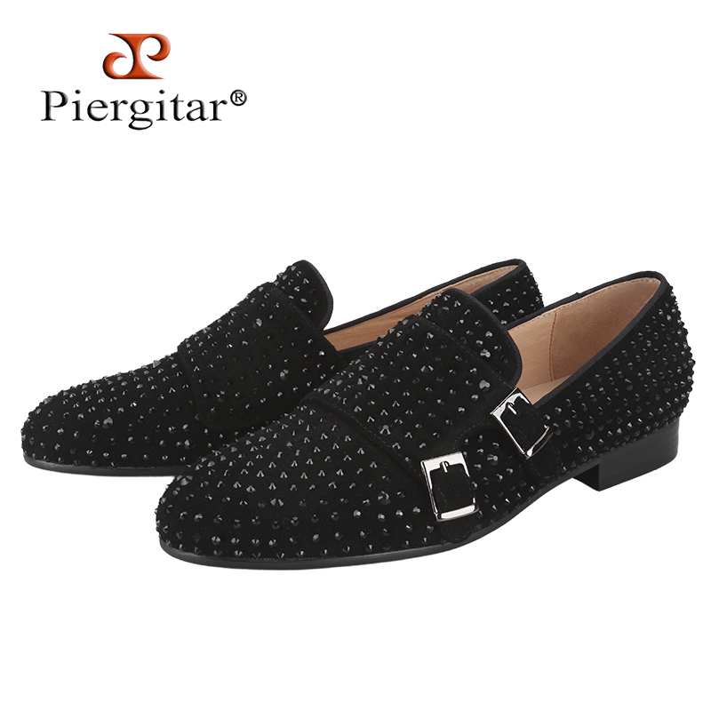 Men'S Formal Wear - Piergitar Sepatu Biksu Ganda Pria Suede