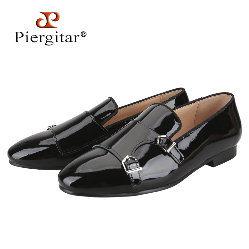 Men'S Formal Wear - Piergitar Sepatu Biksu Ganda Pria Kulit