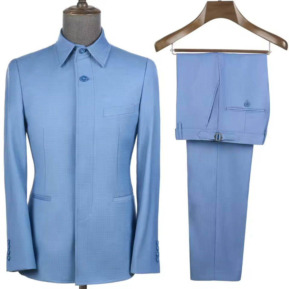 Men Formal Wear Pants - Setelan Safari Pria Buatan Khusus 2