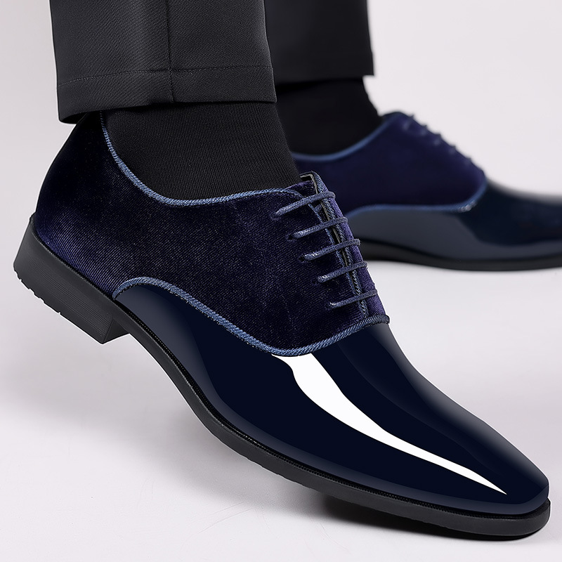 Men'S Formal Wear In Wedding - Sepatu pantofel kulit untuk pria, sepatu