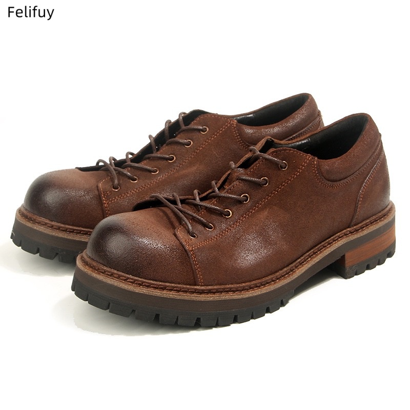 Men'S Formal Wear - Sepatu Bisnis Kasual Pria Kulit Sapi