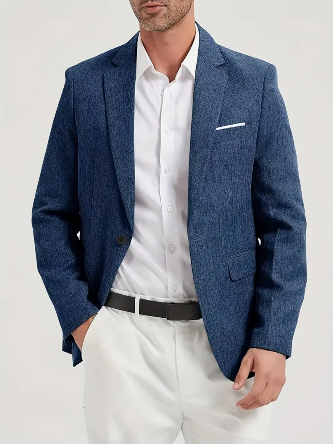 Men'S Formal Wear Attire - Jaket Jas Pria Single Breasted Kasual
