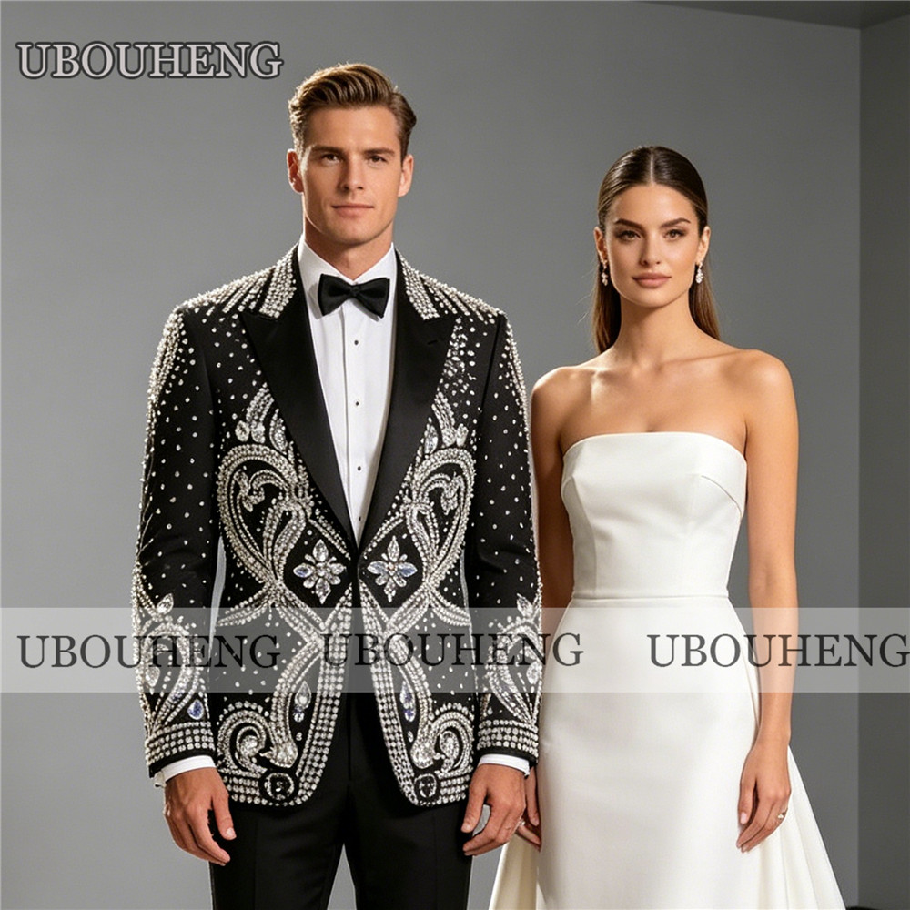Men'S Formal Wear Attire - Jas Pernikahan Mewah Untuk Pria Blazer