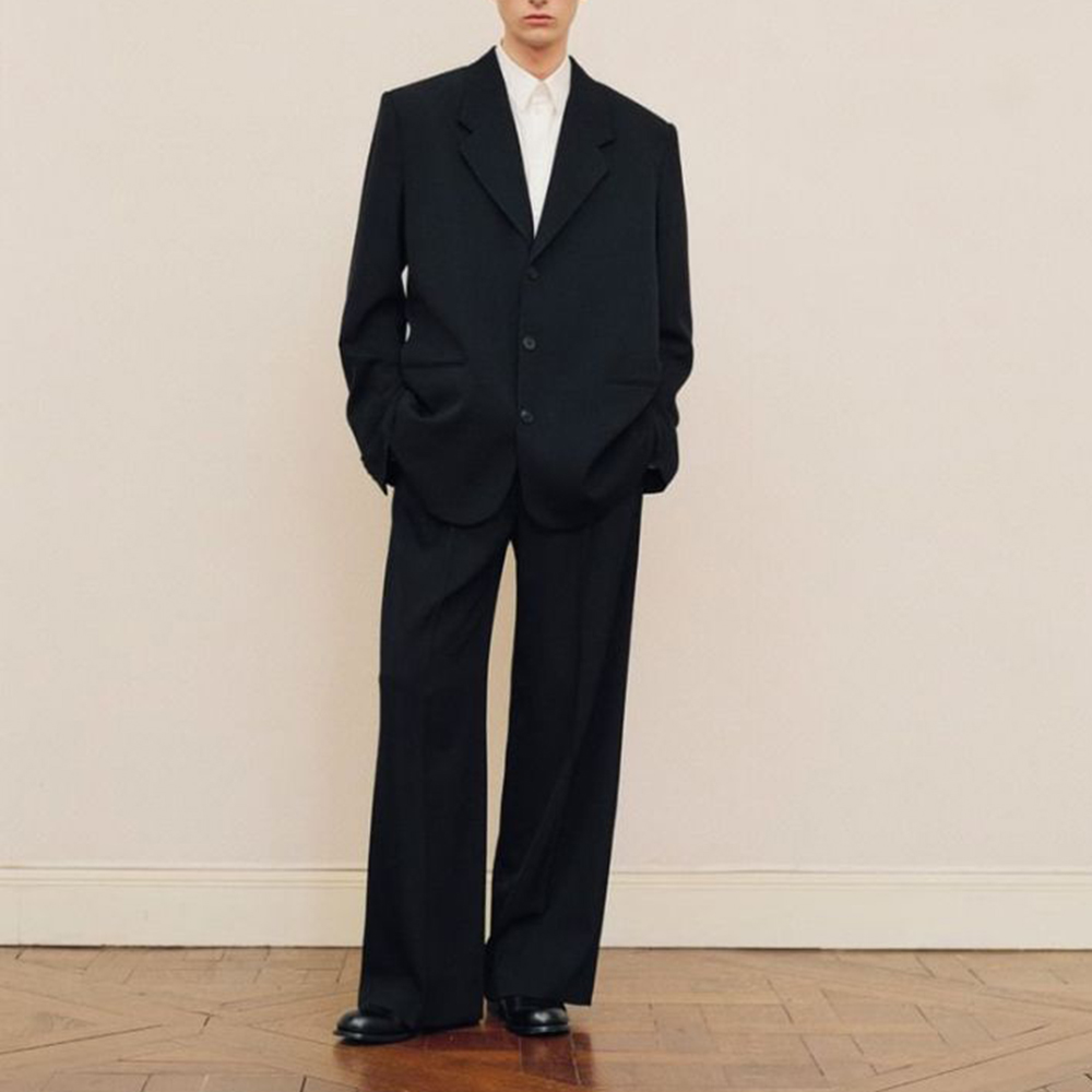 Men'S Formal Wear In Wedding - Setelan Jas Pria Hitam Oversize Single