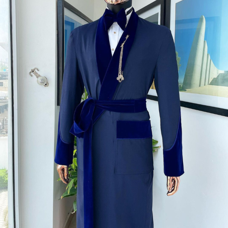 Men'S Formal Wear In Wedding - Jaket Panjang Pria Royal Blue, jaket