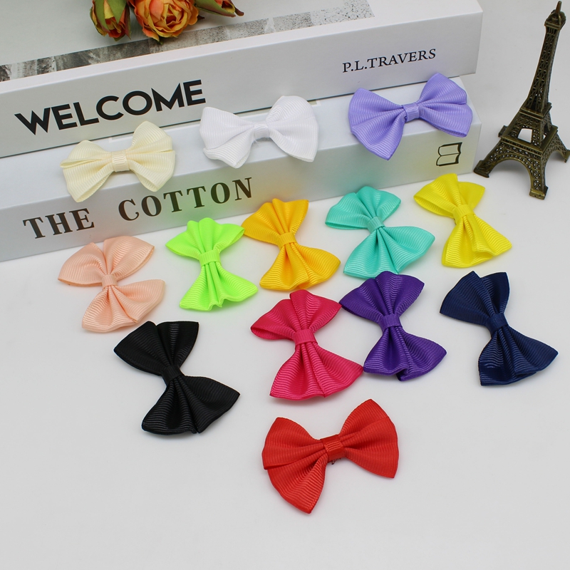 Satin Bow Tie - 10/20 Buah 5Cm Pita Satin Dasi