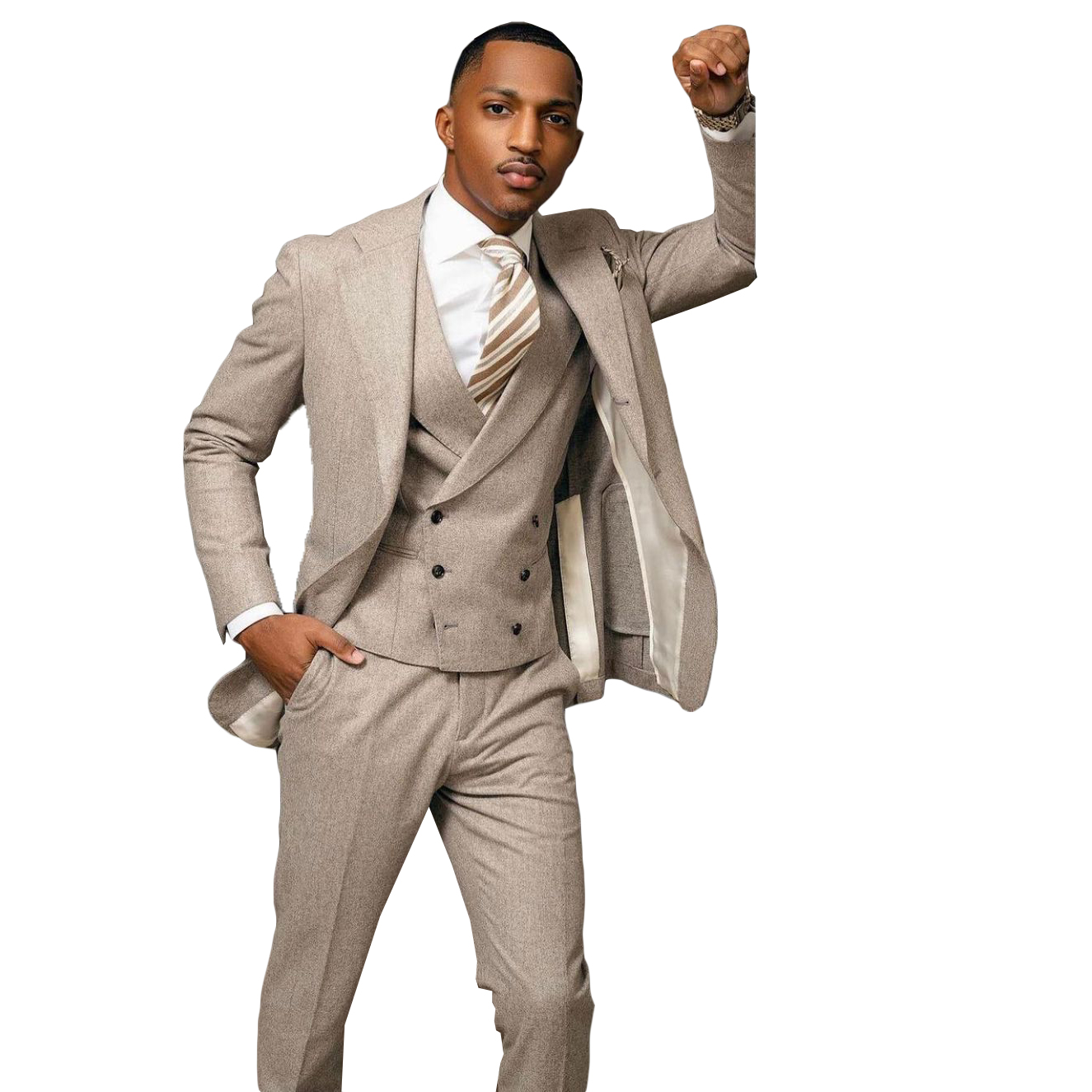 Setelan Pria Klasik Pesta Kasu - Men'S Formal Wear Waistcoat ulasan dan harga