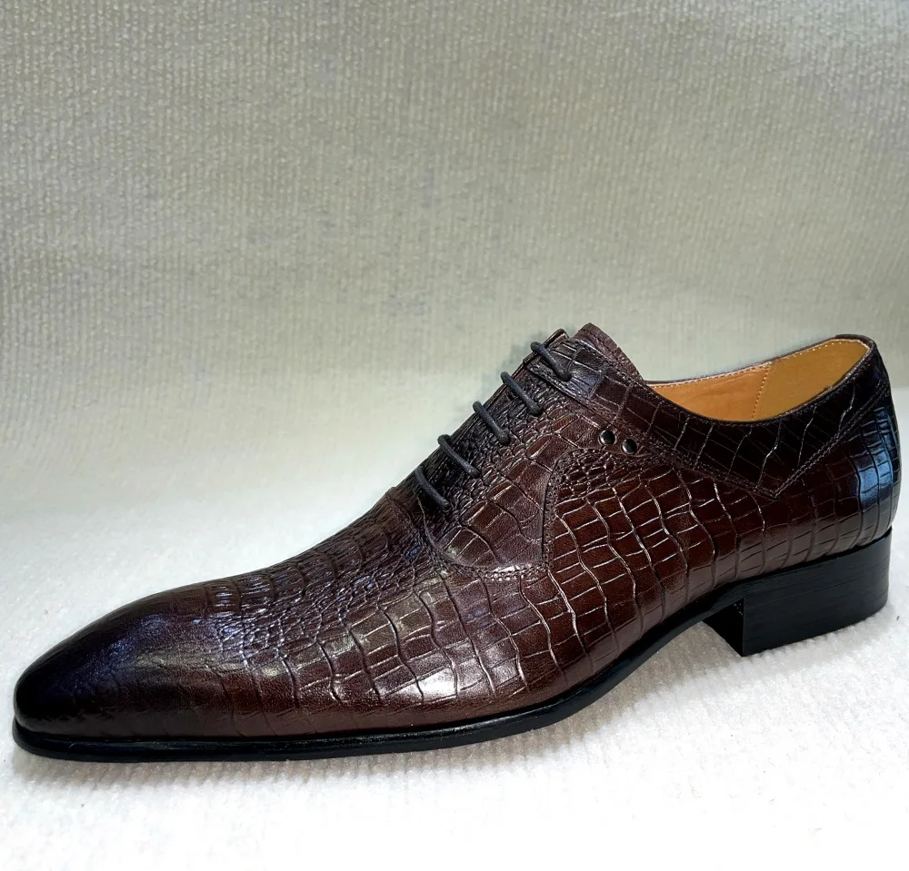 Sepatu Oxford Ujung Lancip Pri - Men'S Formal Wear In Wedding ulasan dan harga