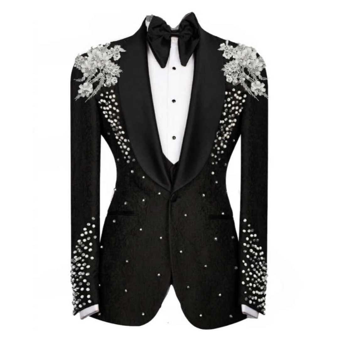 Setelan Kristal Berkilau untuk - Men Formal Wear For Dinner ulasan dan harga