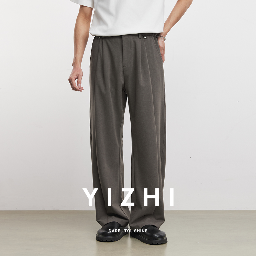 Celana Kasual Pria Bahan Woven - Men Formal Wear Pants ulasan dan harga