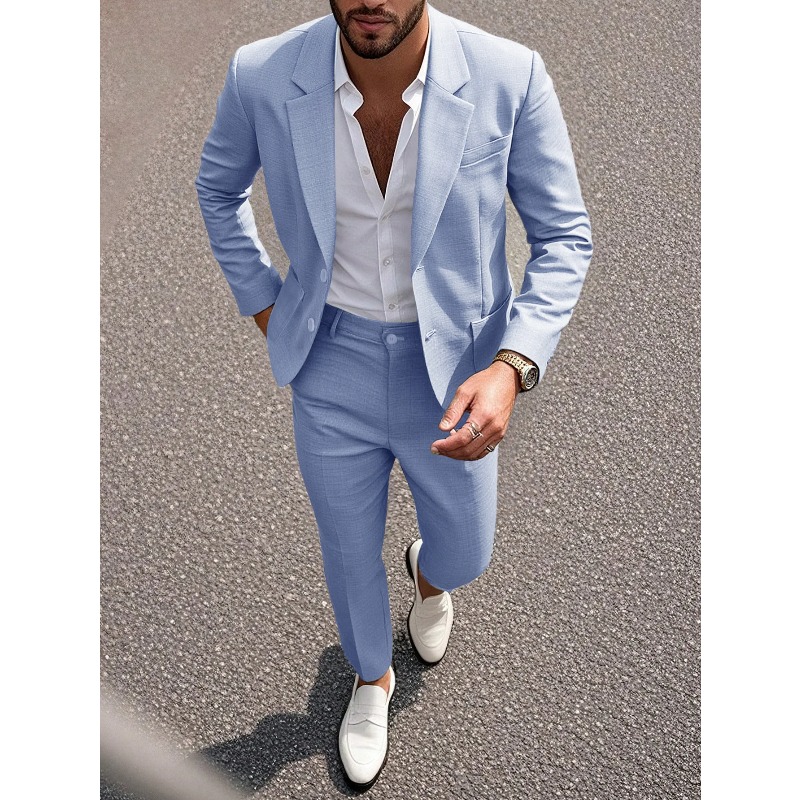 Setelan Jas & Celana Pria Warn - Men Formal Wear For Dinner ulasan dan harga