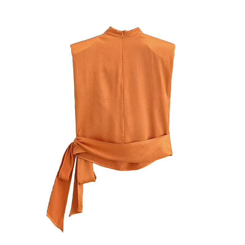 YENKYE Fashion Blus Tanpa Leng - Satin Bow Tie ulasan dan harga