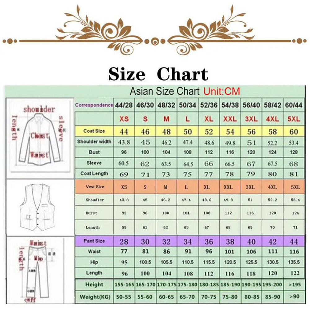Setelan Pria Berhias Kristal 3 - Men'S Formal Wear Attire ulasan dan harga