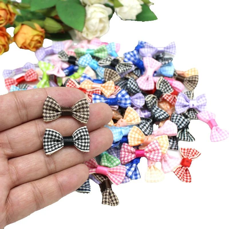 30 Buah/Lot 1.5Cm * 3Cm Pita S - Satin Bow Tie ulasan dan harga