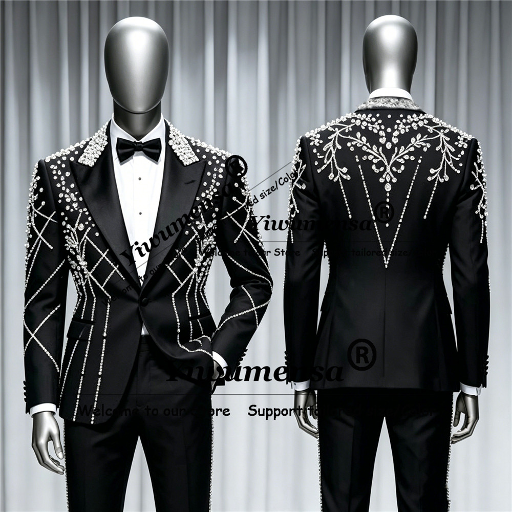 Setelan Jas Pria Berhias Berli - Men'S Formal Wear Attire ulasan dan harga