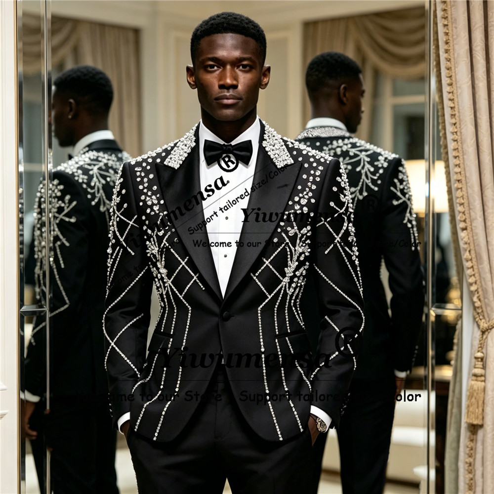 Setelan Jas Pria Berhias Berli - Men'S Formal Wear Attire ulasan dan harga