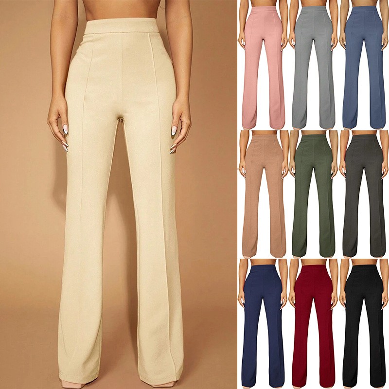 Celana Wanita Musim Panas Ping - Dress Pant Flat Front ulasan dan harga
