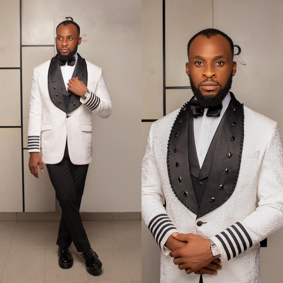 Tuksedo Pernikahan Pria Kustom - Men Formal Wear For Dinner ulasan dan harga
