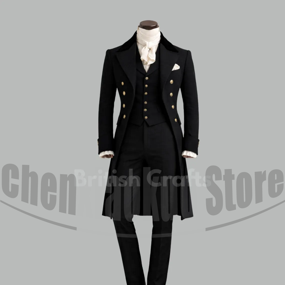 Jas Pria Hitam Model Victorian - Victorian Men'S Formal Wear ulasan dan harga