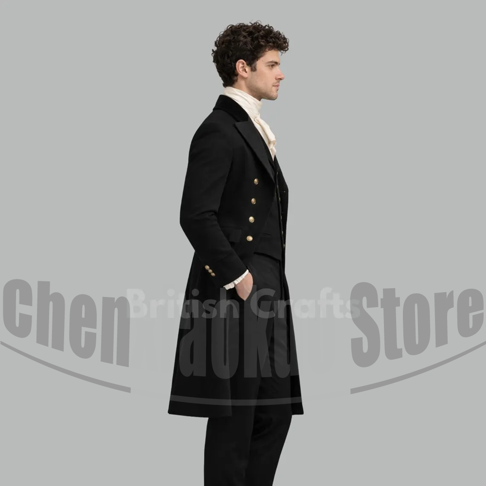 Jas Pria Hitam Model Victorian - Victorian Men'S Formal Wear ulasan dan harga