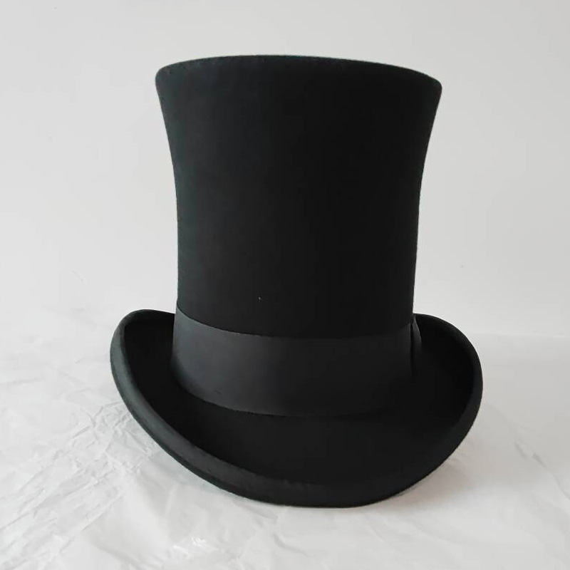 Topi Tinggi Pria Bahan Wol Fel - Victorian Men'S Formal Wear ulasan dan harga