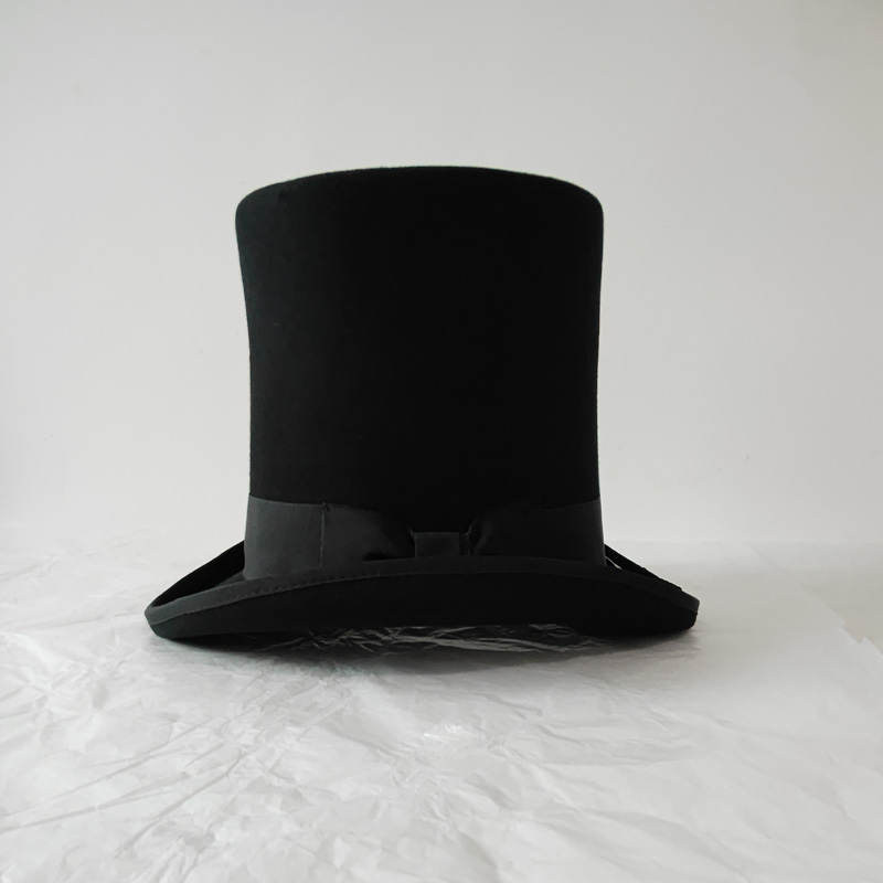 Topi Tinggi Pria Bahan Wol Fel - Victorian Men'S Formal Wear ulasan dan harga