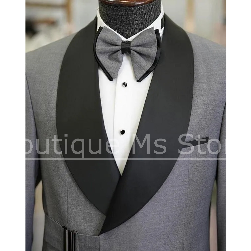 Setelan Pria Modis Kerah Selen - Men Formal Wear For Dinner ulasan dan harga