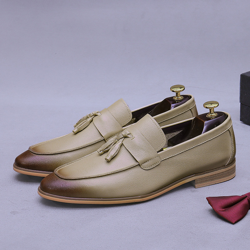Sepatu Loafer Kulit Asli Pria  - Men'S Formal Wear ulasan dan harga