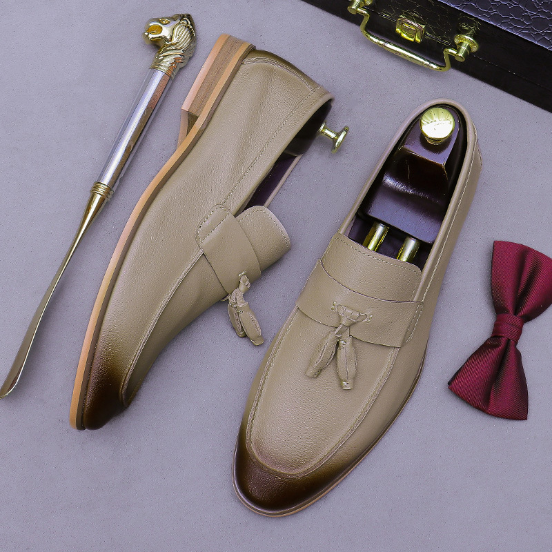 Sepatu Loafer Kulit Asli Pria  - Men'S Formal Wear ulasan dan harga