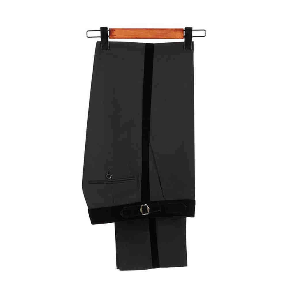 Celana Formal Pria Hitam Klasi - Dress Pant Flat Front ulasan dan harga
