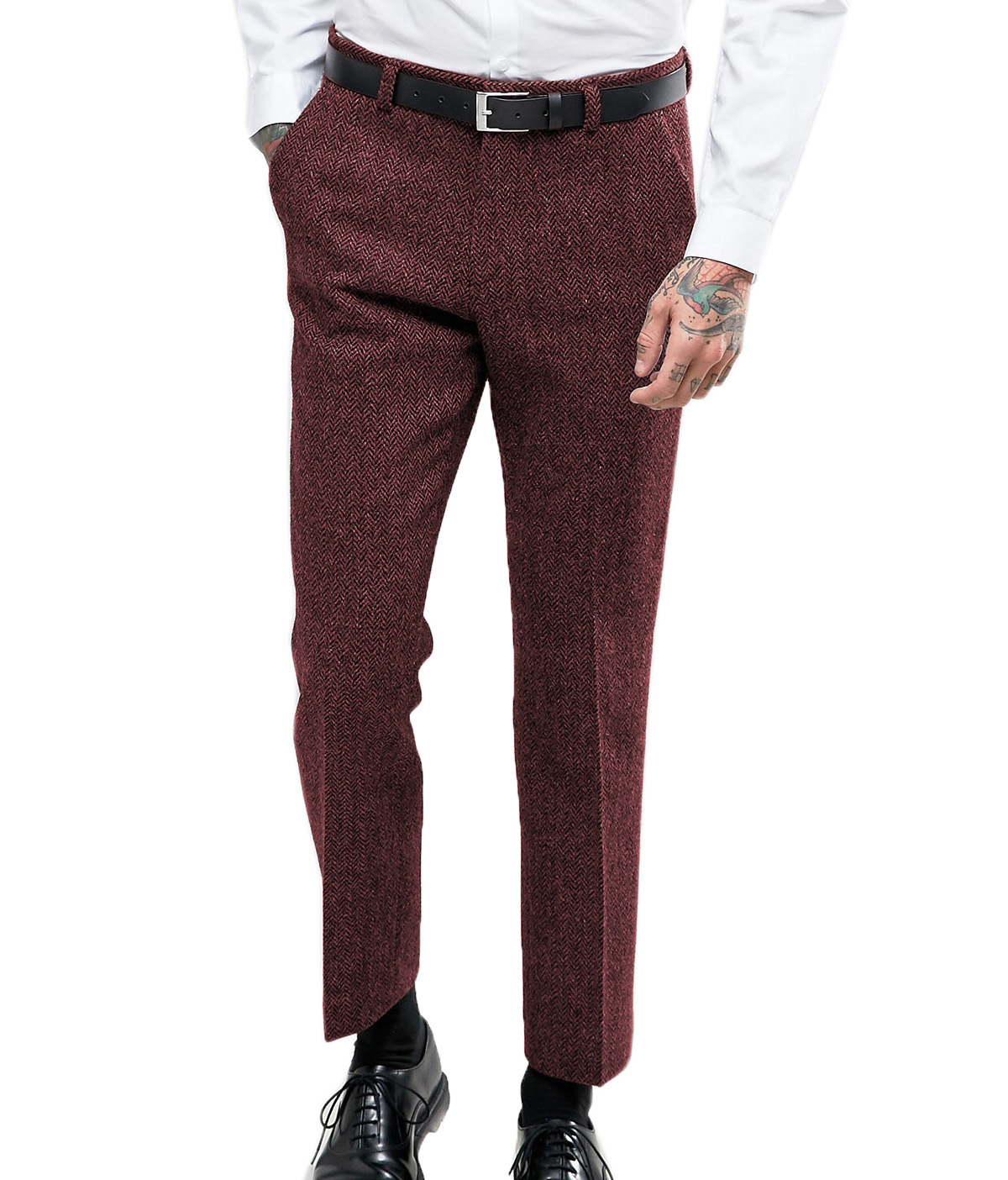 Celana Setelan Formal Bisnis P - Dress Pant Flat Front ulasan dan harga