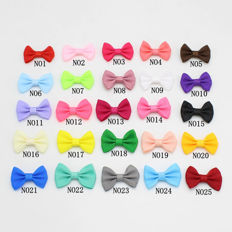 50 Buah 35*25Mm Pita Satin Dek - Satin Bow Tie ulasan dan harga