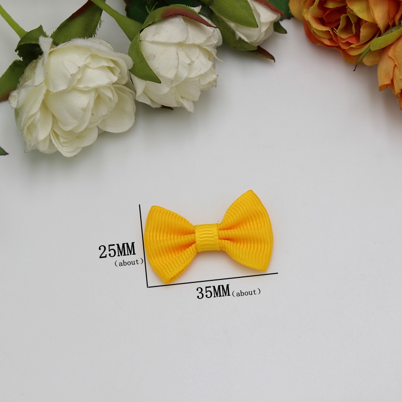 50 Buah 35*25Mm Pita Satin Dek - Satin Bow Tie ulasan dan harga