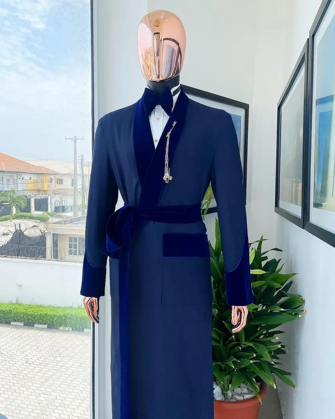 Jaket Panjang Pria Royal Blue, - Men'S Formal Wear In Wedding ulasan dan harga